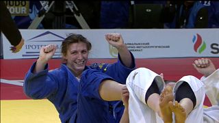 Thrilling second day's judo at 2018 Tashkent Grand Prix in Uzbekistan
