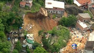 Rio de Janeiro: 14 Tote durch Erdrutsch in Armenviertel