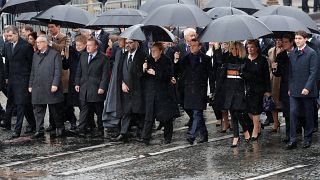 Párizsban emlékeztek meg a nagy háború lezárásáról a világ vezetői