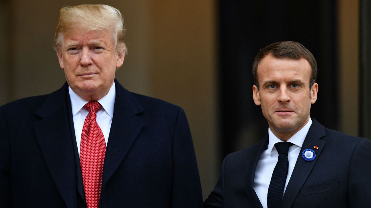 Trump Paris ziyareti