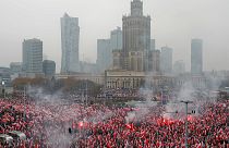 Польские ультраправые присоединились к шествию во главе с президентом