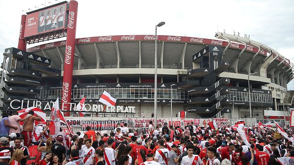 La Bombonera lista para el partido del siglo La Bombonera lista para el partido del siglo