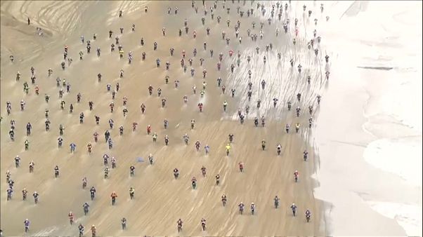 Пляжные мотогонки Red Bull Knock Out Пляжные мотогонки Red Bull Knock Out