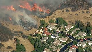 California fires rage on, threatening Malibu