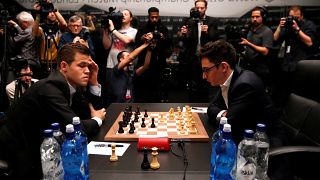 2018 World Chess Championship - Magnus Carlsen v Fabiano Caruana, 1st match