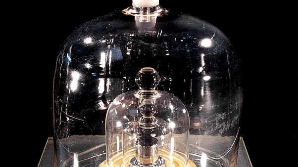 The International Prototype of the Kilogram is pictured in Paris, France The International Prototype of the Kilogram is pictured in Paris, France