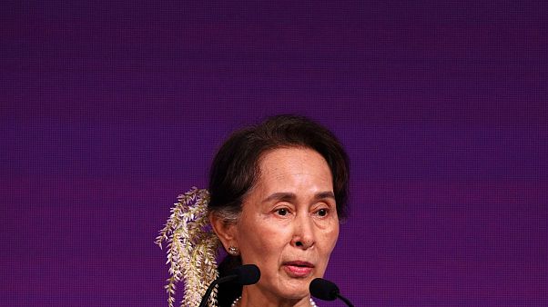 Myanmar lideri Aung San Suu Kyi Myanmar lideri Aung San Suu Kyi