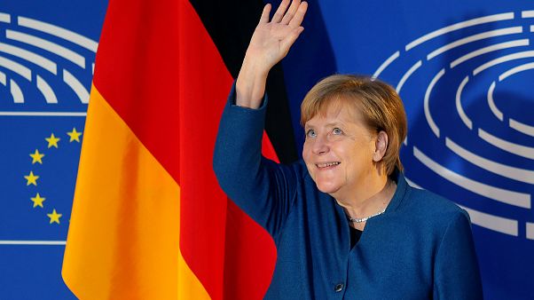 La chancelière allemande Angela Merkel La chancelière allemande Angela Merkel