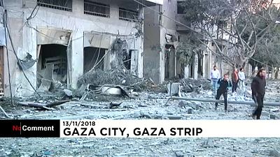 İsrail'in hava saldırısının ardından Gazze halkı büyük bir yıkıma uyandı
