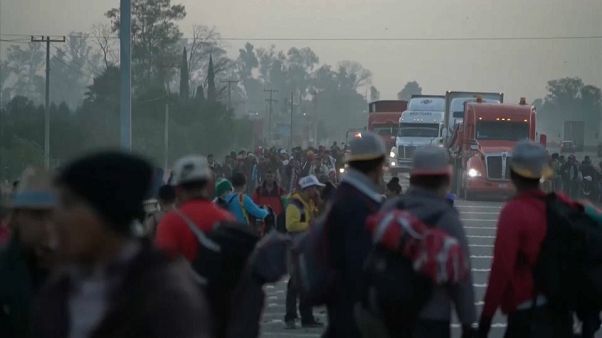 Messico, carovana migranti a Guadalajara Messico, carovana migranti a Guadalajara