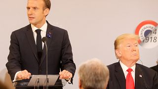 Trump Macron'a Nazi işgalini hatırlattı: "Gelmeseydik Almanca öğreniyordunuz"