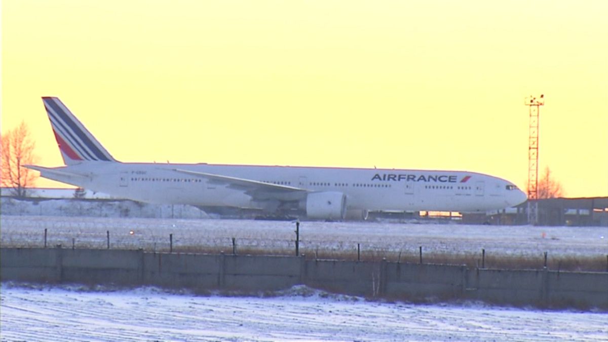 Пассажиры Air France застряли в Сибири 