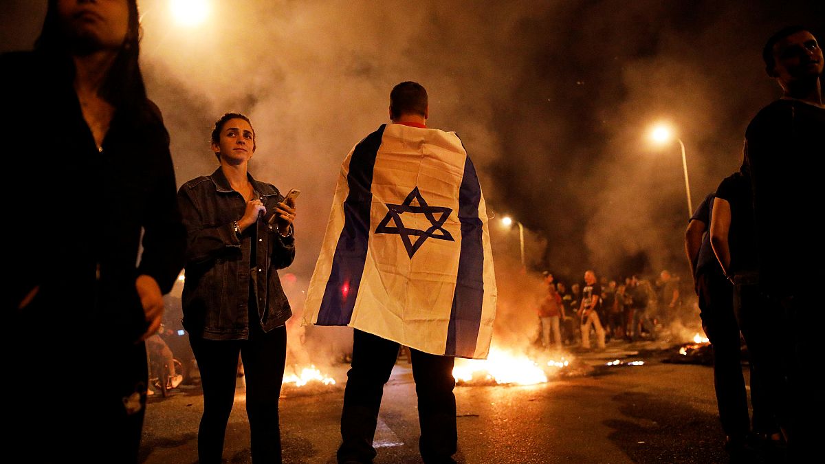 Israel: Proteste gegen Waffenstillstand 