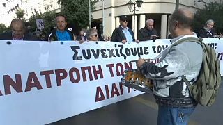 Háborognak a közszférában dolgozók Görögországban
