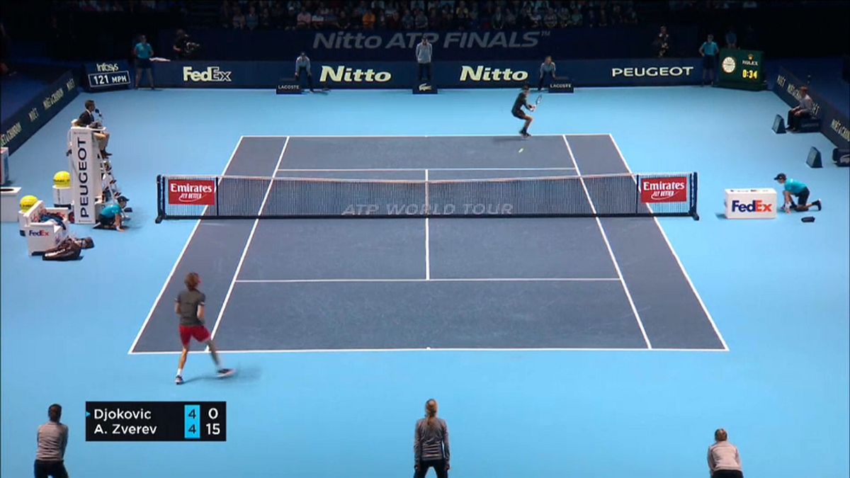 Итоговый турнир ATP: Джокович нанёс поражение Звереву