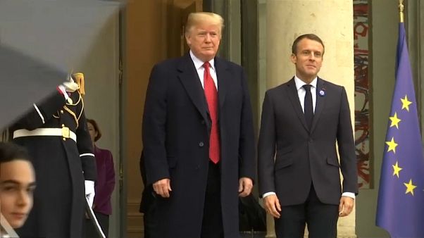 Macron: "aliado, mas não vassalo" dos EUA Macron: "aliado, mas não vassalo" dos EUA