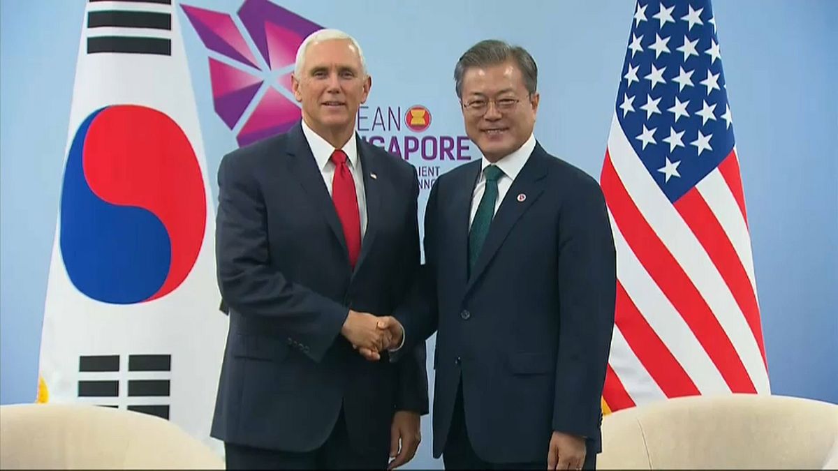 EUA reúnem-se com a Coreia do Sul