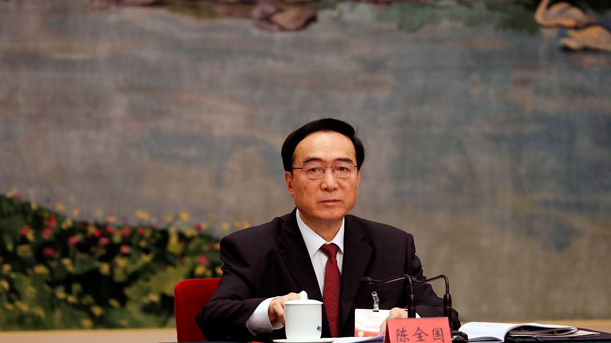 تشن تشوان قوه رئيس الحزب الشيوعي في شينجيانغ 