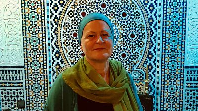 Alman Heike Eva Arndt 25 yıl önce İslamiyet'i seçti Foto: Bahtiyar Küçük