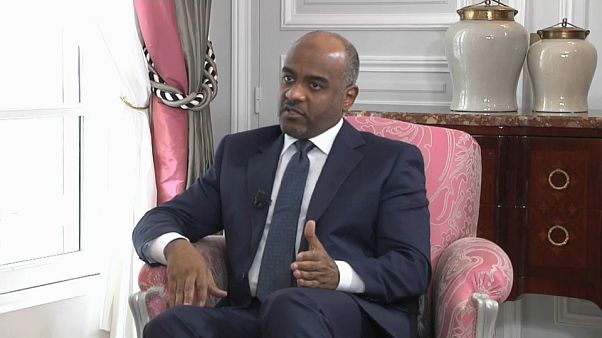 اللواء أحمد عسيري أثناء مقابلة مع يورونيوز في مارس آذار 2018 اللواء أحمد عسيري أثناء مقابلة مع يورونيوز في مارس آذار 2018