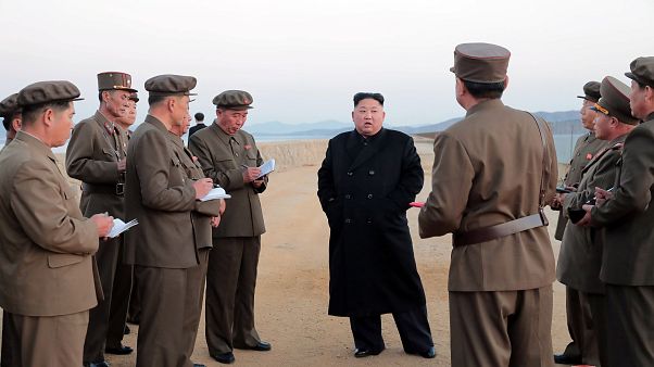 Pyongyang anuncia teste de "nova arma tática ultramoderna" Pyongyang anuncia teste de "nova arma tática ultramoderna"