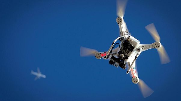 Drone uçağa 20 metre kadar yaklaştı Drone uçağa 20 metre kadar yaklaştı