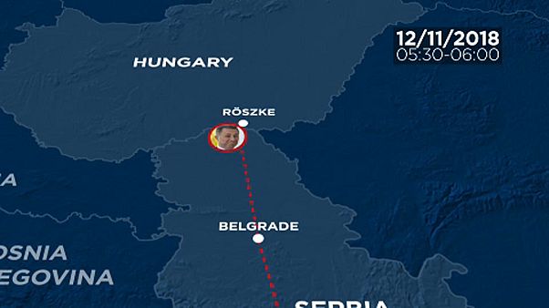 Így menekült Gruevszki Magyarországig Így menekült Gruevszki Magyarországig