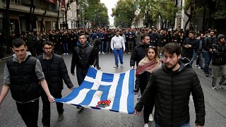 Афины: 45-я годовщина восстания студентов