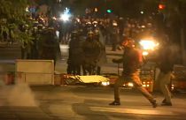 Nappal békés, este erőszakos tüntetések voltak Athénban