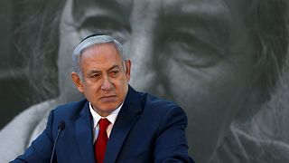 بنیامین نتانیاهو، نخست وزیر اسرائیل در مراسم بزرگداشت گلدا مایر