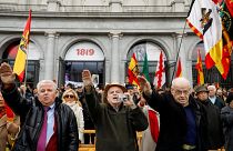 Franco-párti tüntetést zavart meg a Femen