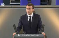 Macron pleads for EU unity in Berlin