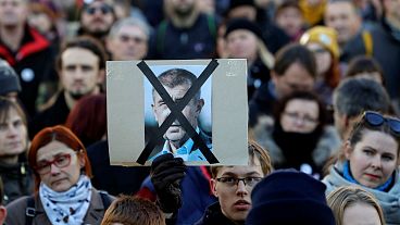 Andrej Babis EU funds scandal: Czech protesters use revolution anniversary to call for PM to quit Andrej Babis EU funds scandal: Czech protesters use revolution anniversary to call for PM to quit