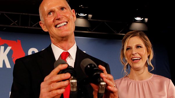 Florida'da seçim sonuçları değişti: Yarışın galibi Cumhuriyetçi Rick Scott Florida'da seçim sonuçları değişti: Yarışın galibi Cumhuriyetçi Rick Scott