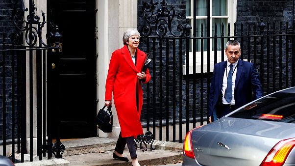 Theresa May leaves 10 Downing Street Theresa May leaves 10 Downing Street