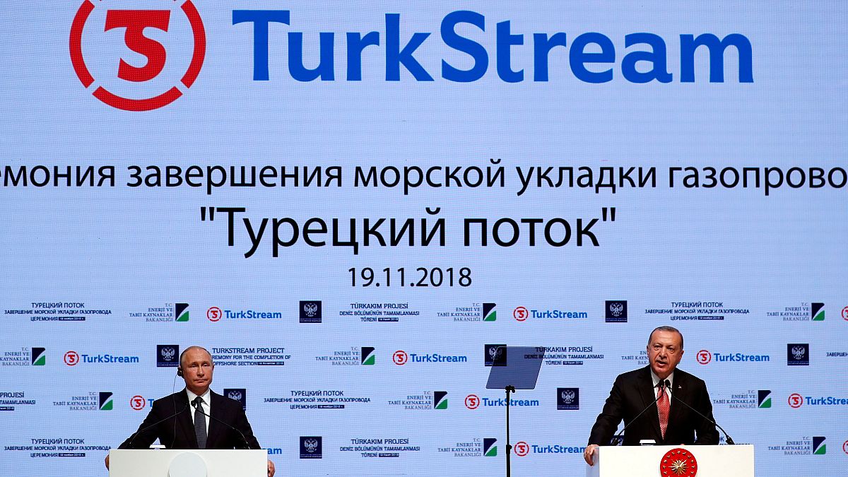 ترکیه؛ افتتاح بخشی از پروژه انتقال گاز روسیه با حضور ولادیمیر پوتین