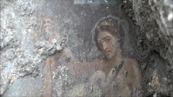 Pompei: l'ultima perla è una Leda col cigno, molto osé... Pompei: l'ultima perla è una Leda col cigno, molto osé...