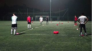 Menekült focicsapat Olaszországban