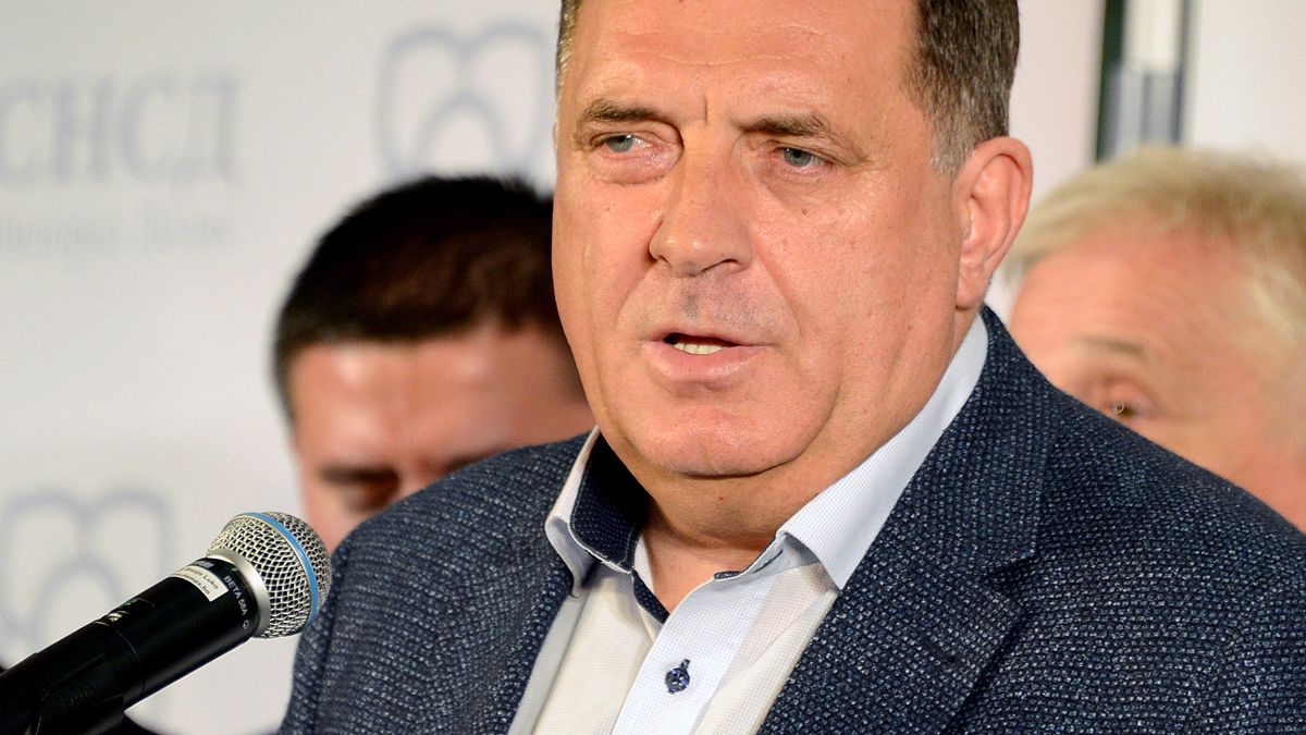 Bosna Hersekli Sırp politikacı Milorad Dodik 