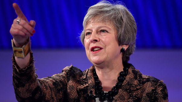 Die britische Premierministerin Theresa May Die britische Premierministerin Theresa May