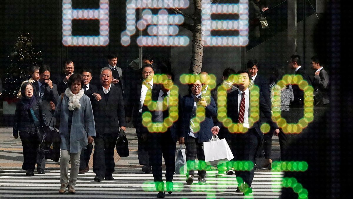 Asian shares jolted by weak Chinese data, growth risks