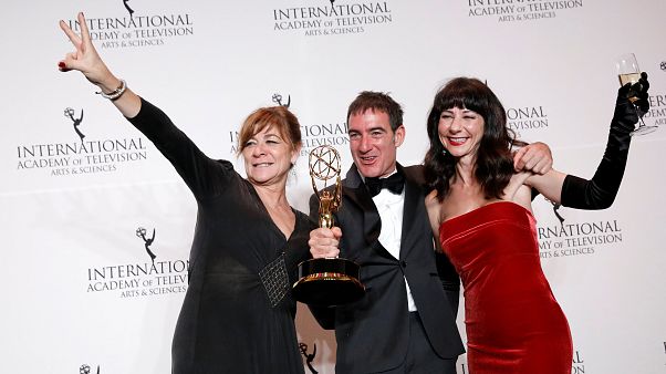 "La Casa de Papel" gana el Emmy Internacional al mejor drama "La Casa de Papel" gana el Emmy Internacional al mejor drama