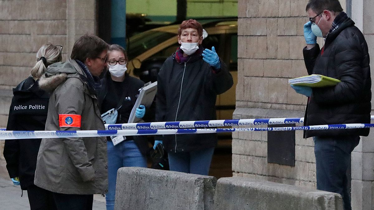 Descartan el móvil terrorista en el ataque con cuchillo contra un policía en Bruselas