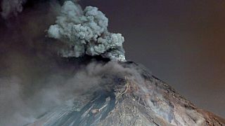 گزارش تصویری از فوران آتشفشان فوئگو در گواتمالا