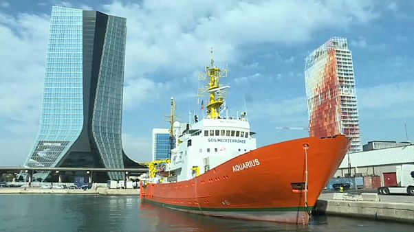 Navio Aquarius na mira da justiça italiana Navio Aquarius na mira da justiça italiana