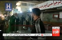 موقع التفجير الذي استهدف احتفالا بالمولد النبوي في كابول