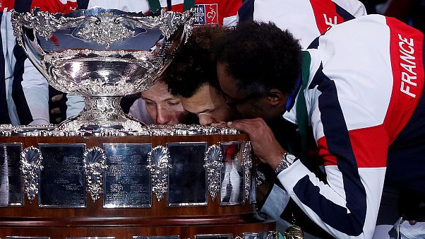 Finale de la Coupe Davis : Les Bleus sont à Lille Finale de la Coupe Davis : Les Bleus sont à Lille