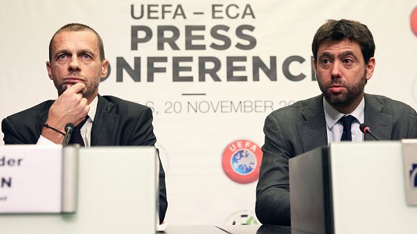 Football Leaks : Pour Čeferin et Agnelli, la Super Ligue est une « fiction » Football Leaks : Pour Čeferin et Agnelli, la Super Ligue est une « fiction »