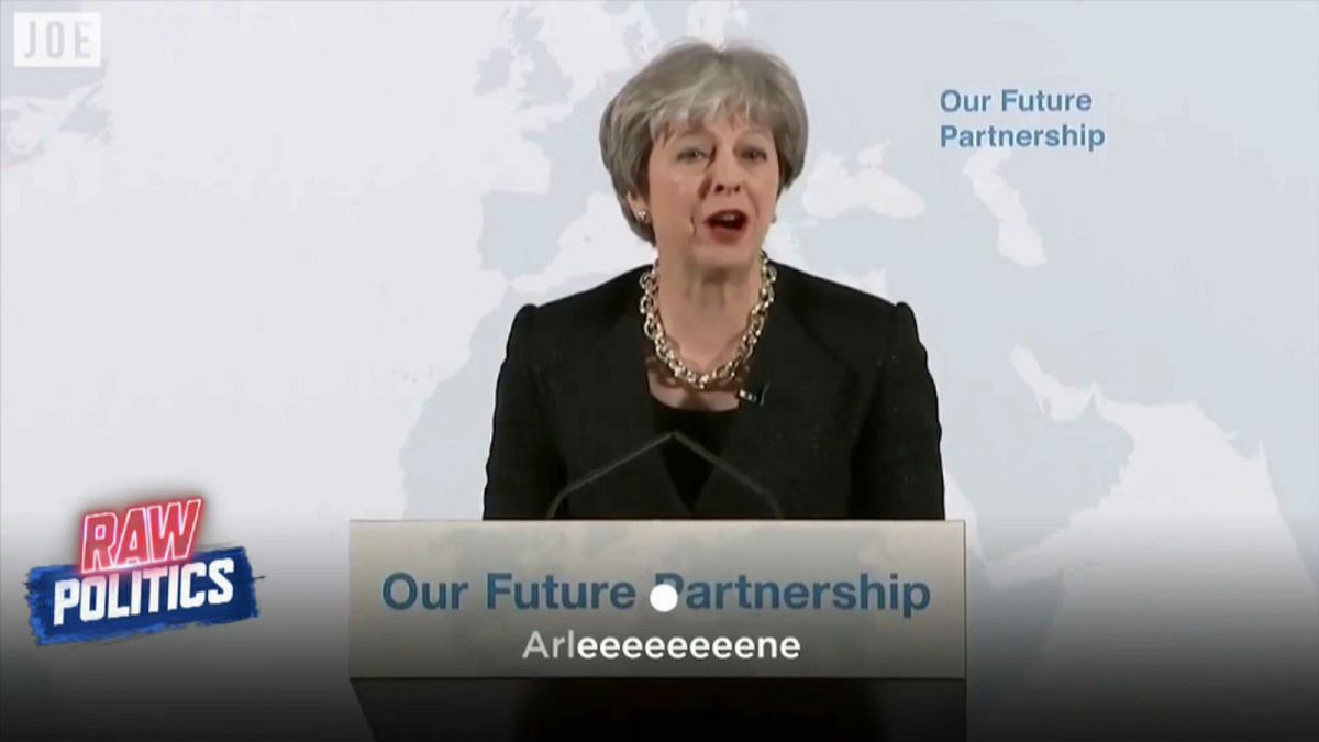 Spoof video shows May pleading with DUP leader over Brexit | Raw Politics