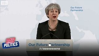 Spoof video shows May pleading with DUP leader over Brexit | Raw Politics